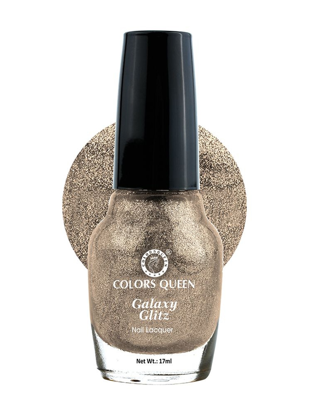 

Colors Queen Galaxy Glitz Nail Lacquer 17ml - Chandelier 30, Bronze
