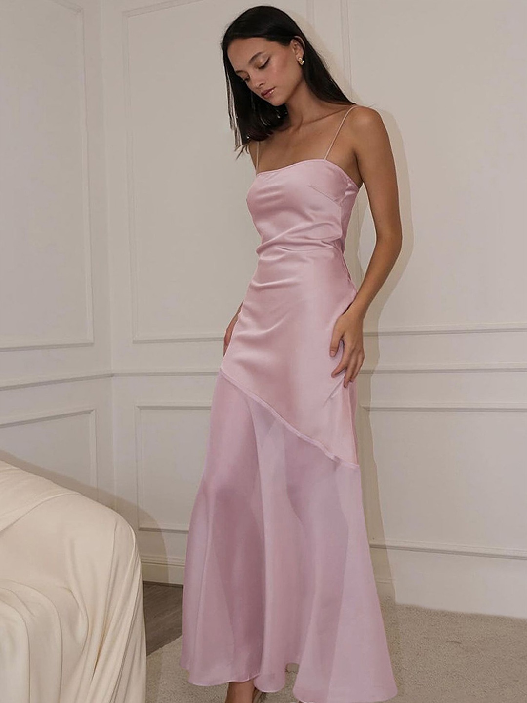 

LULU & SKY Maxi Midi Dress, Pink