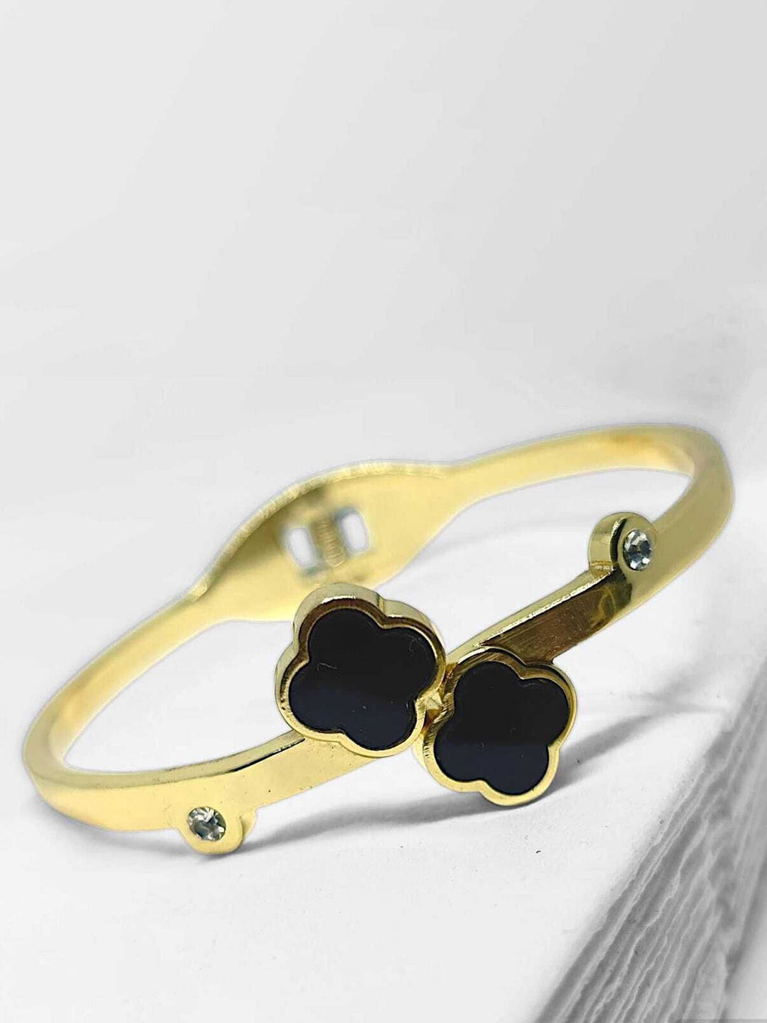 

V FASHION JEWELLERY Women Gold-Plated Bangle-Style Bracelet