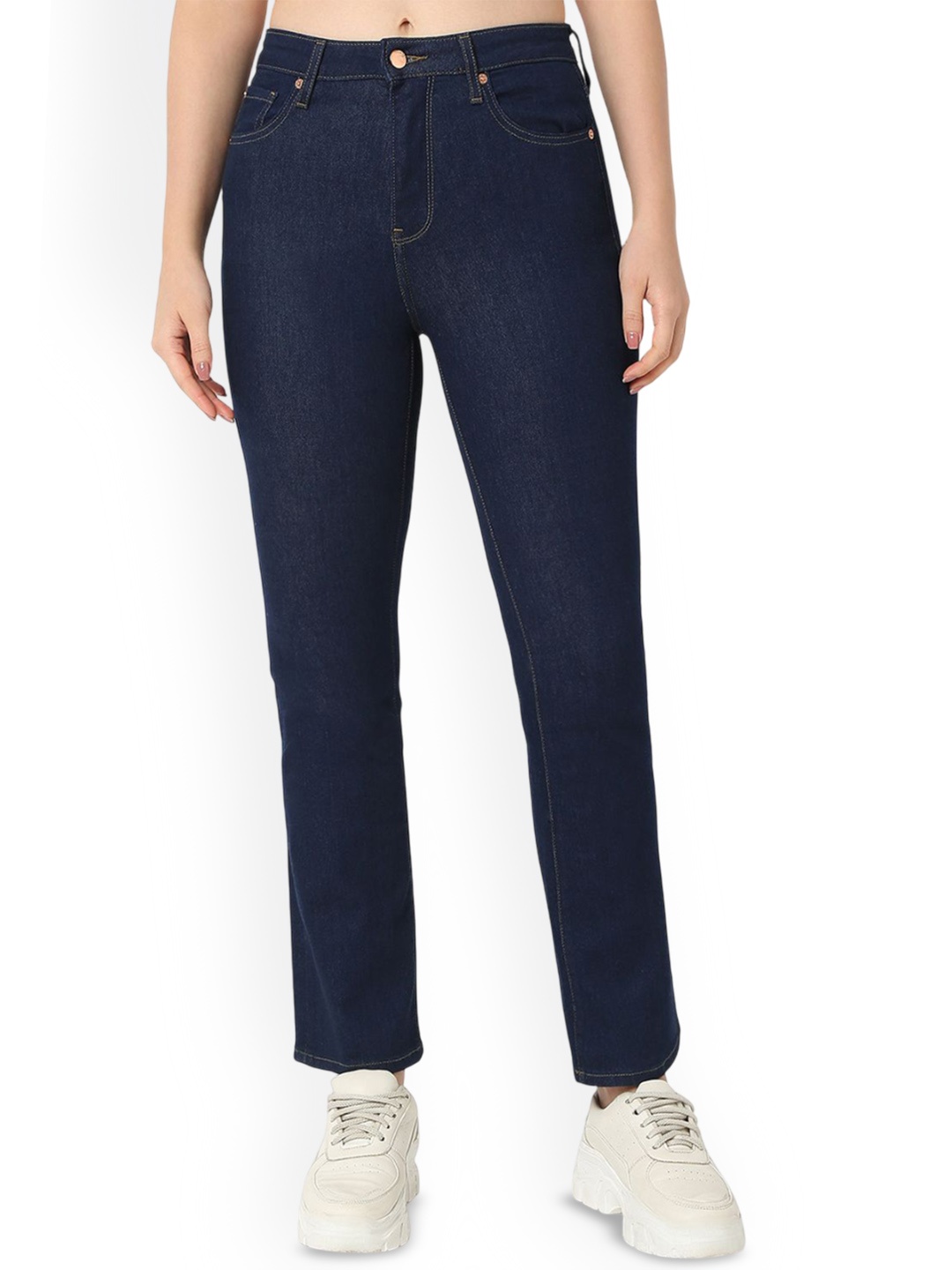 

SPYKAR Women High-Rise Jeans, Blue