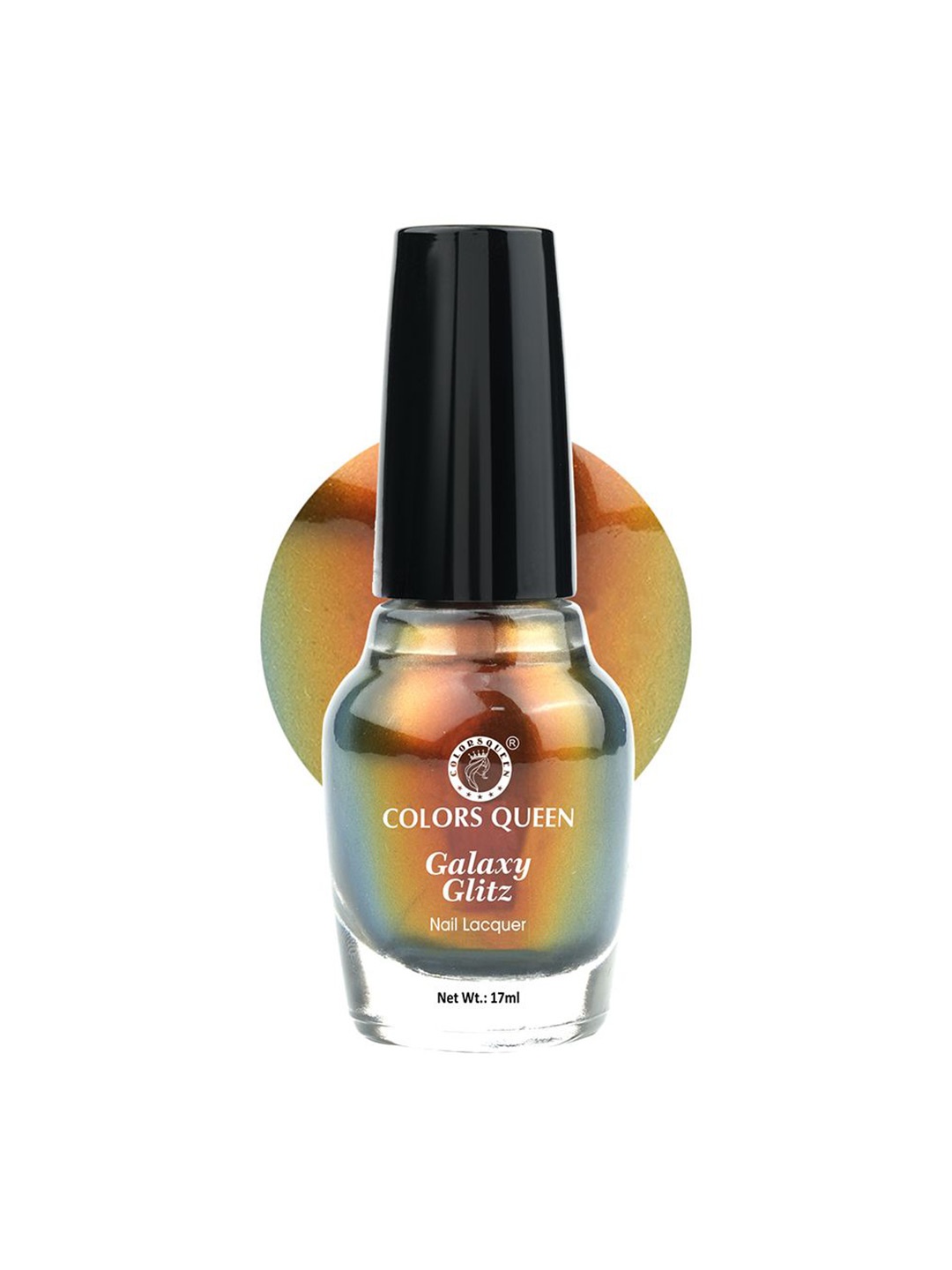 

Colors Queen Galaxy Glitz Nail Lacquer 17ml - Quasar 36, Bronze