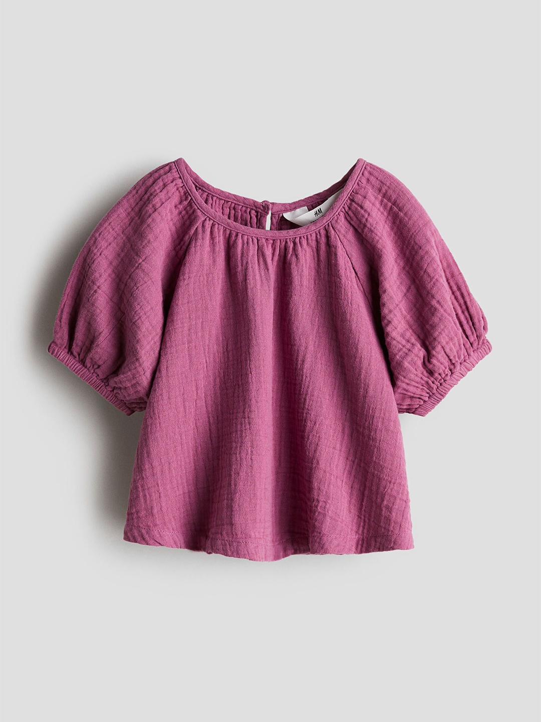 

H&M Muslin Blouse, Pink