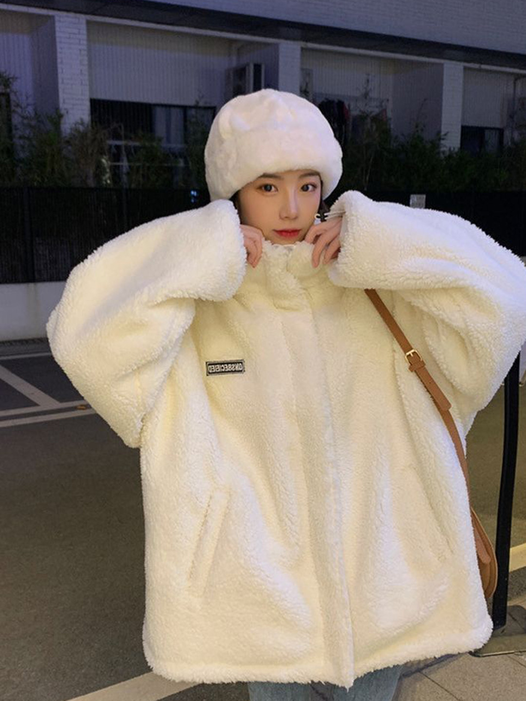 

LULU & SKY Women Parka Jacket, White