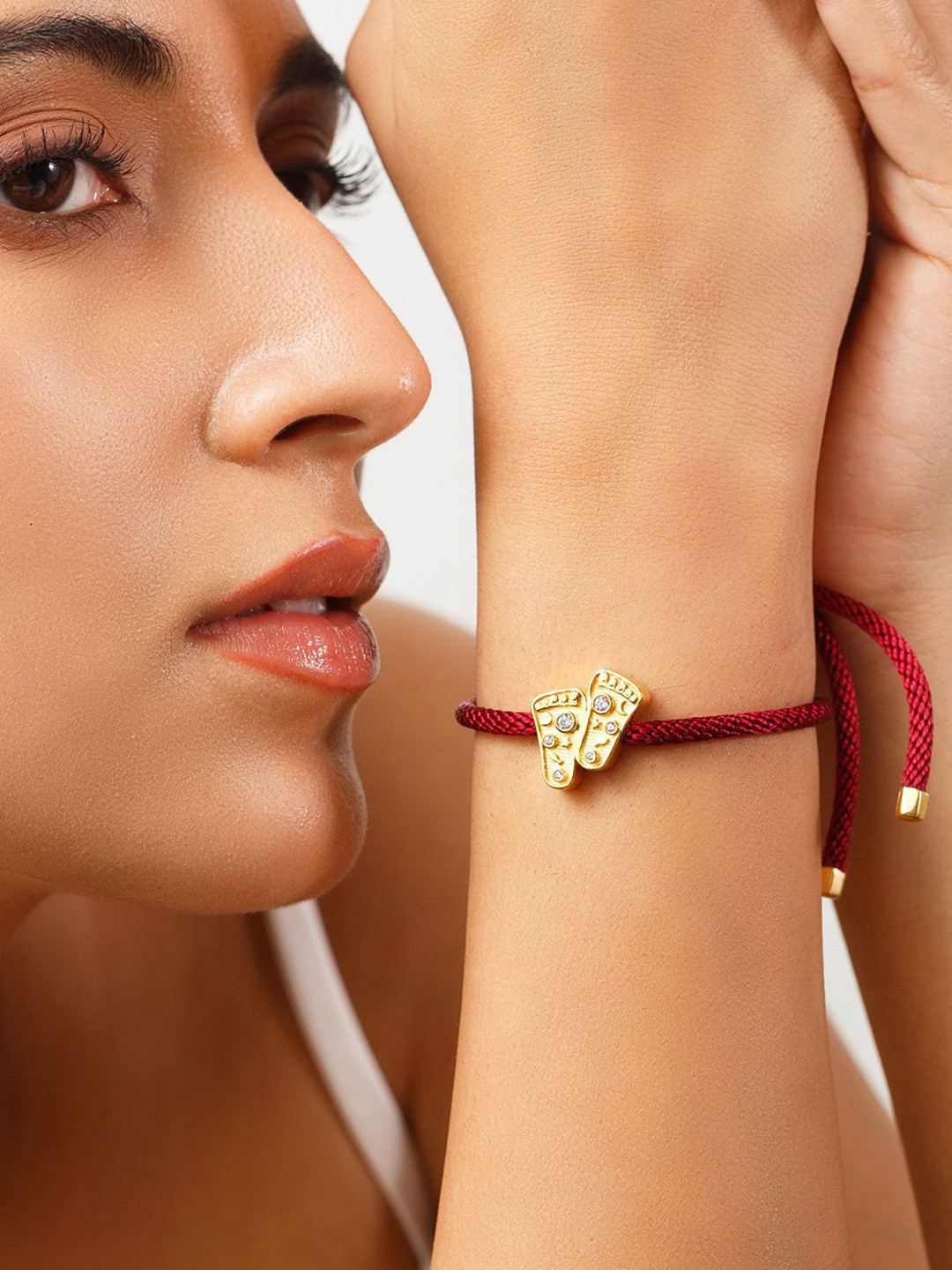 

Isharya Gold-Plated Cubic Zirconia Wraparound Bracelet