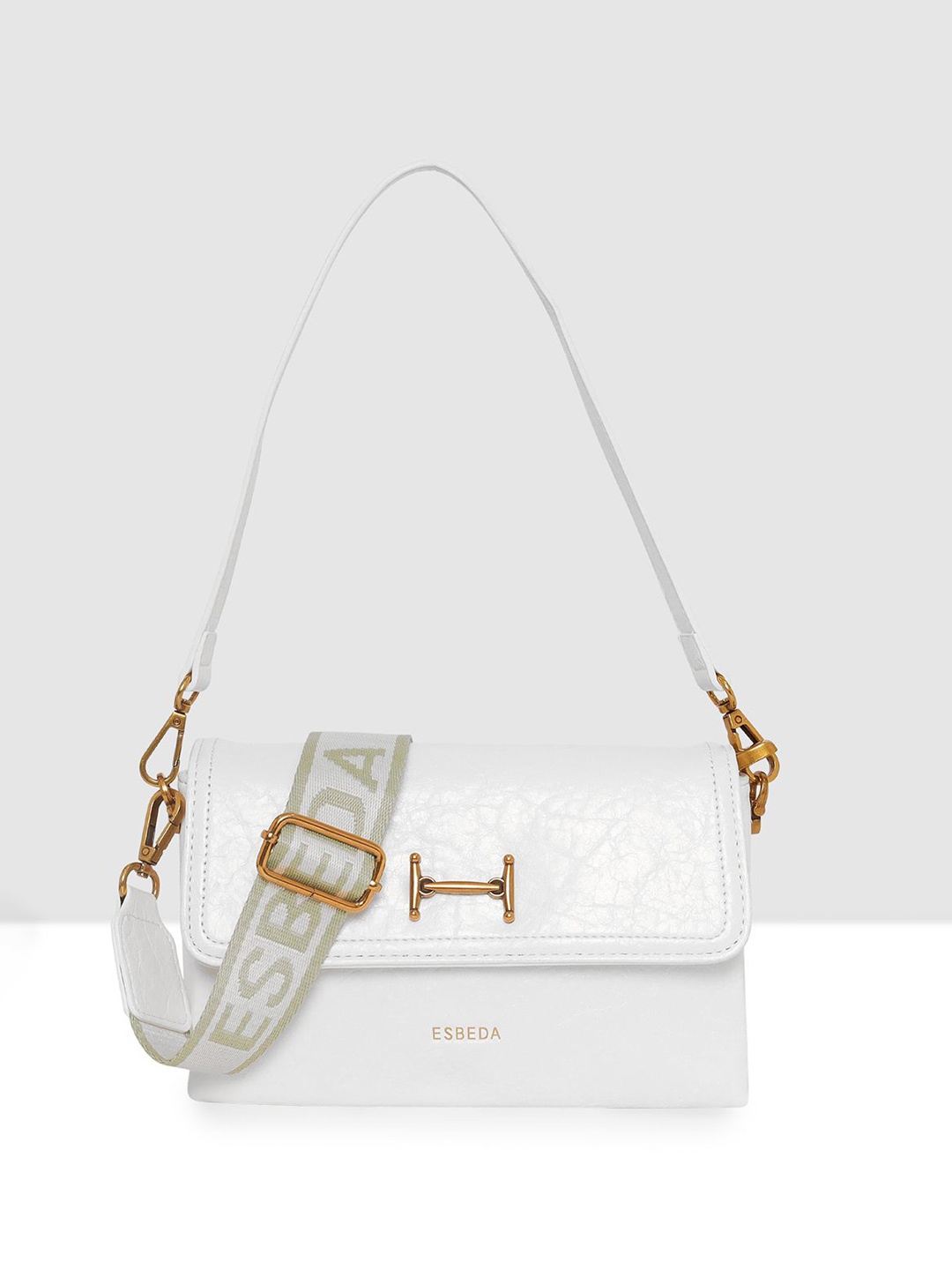 

ESBEDA PU Swagger Sling Bag, White