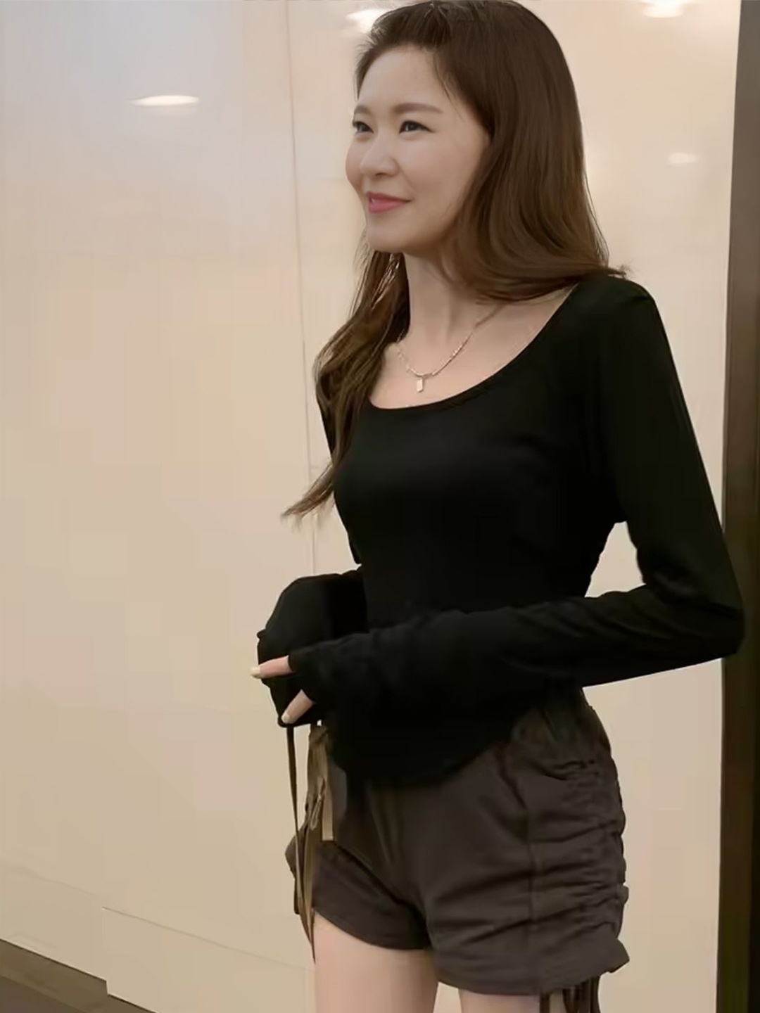 

StyleCast Woollen Top, Black