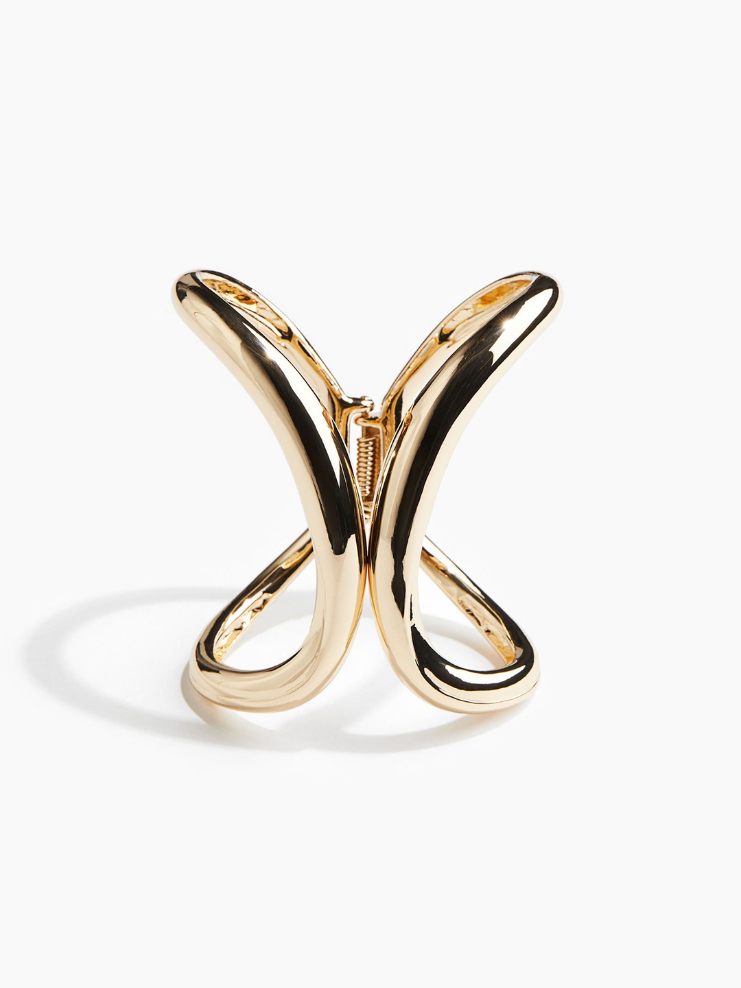 

H&M Hinged Cuff Bracelet, Gold
