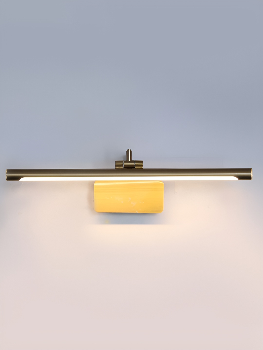 

SHREE KALA HOME DECOR Brown Metal Contemporary Abstract Shaped Shaped Wall Lamp