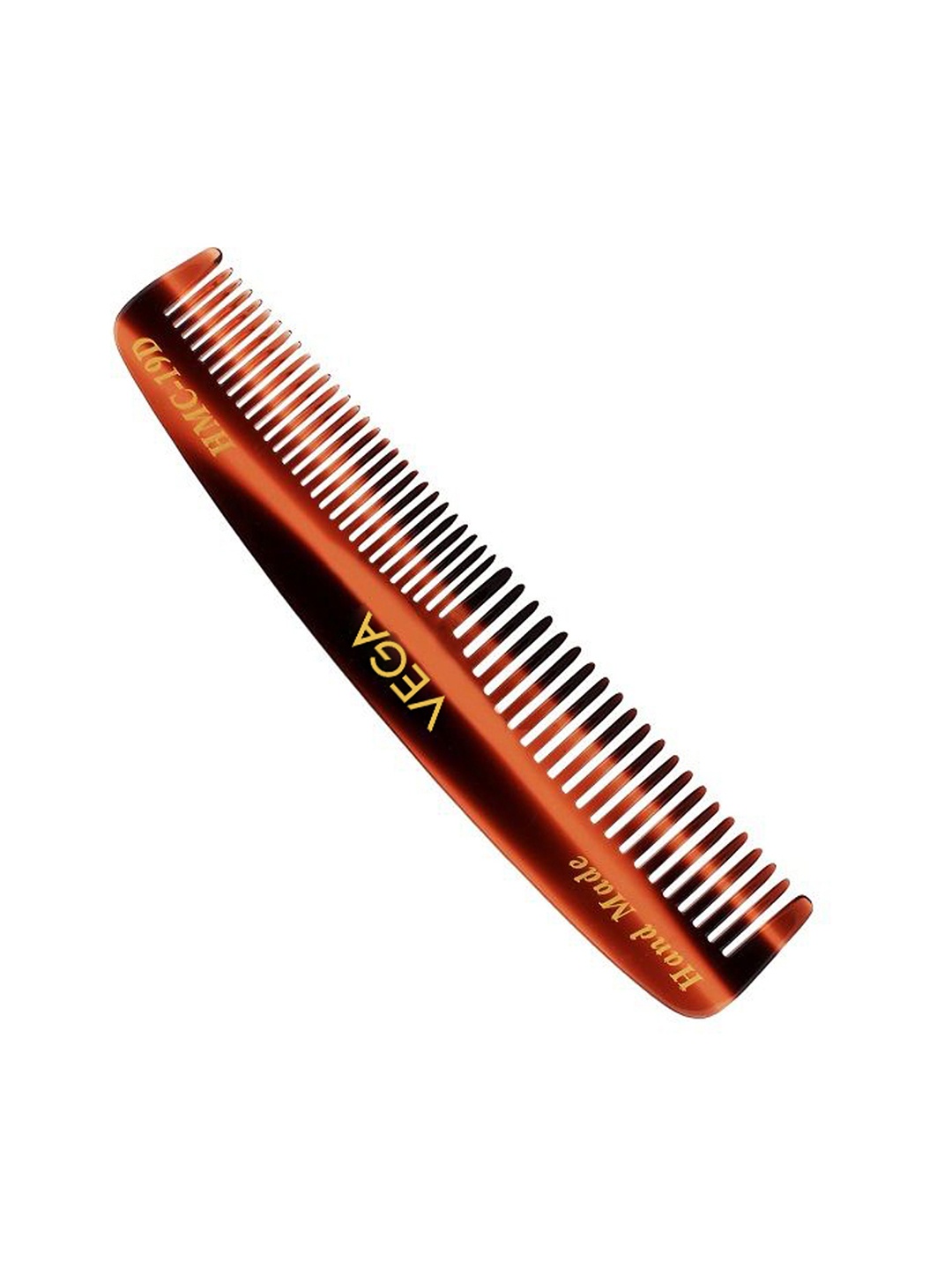 

VEGA Handmade Pocket Hair Comb - HMC-19D, Black