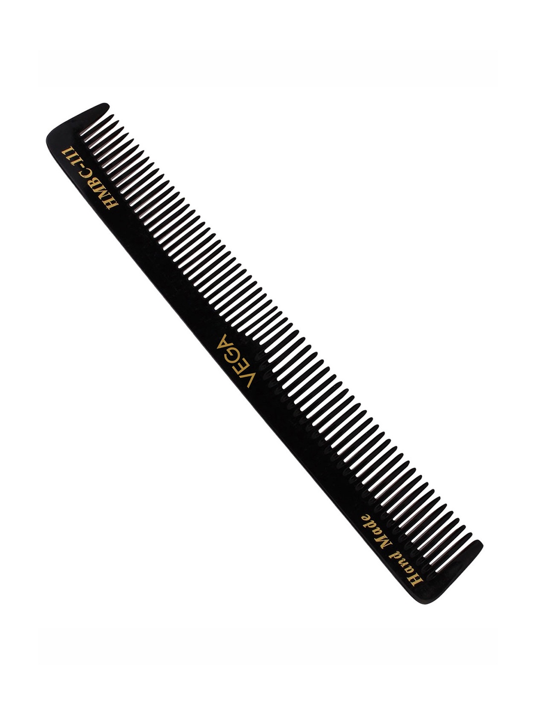 

VEGA Handmade General Grooming Hair Comb - Black HMBC-111