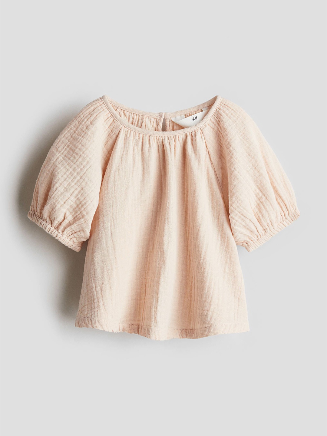 

H&M Girls Muslin Blouse, Orange