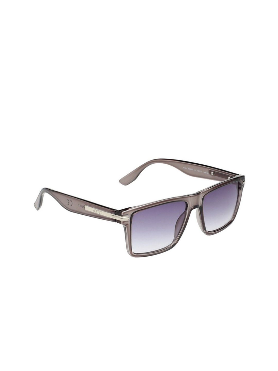 

SCOTT Men Square Sunglasses with UV Protected Lens, Grey