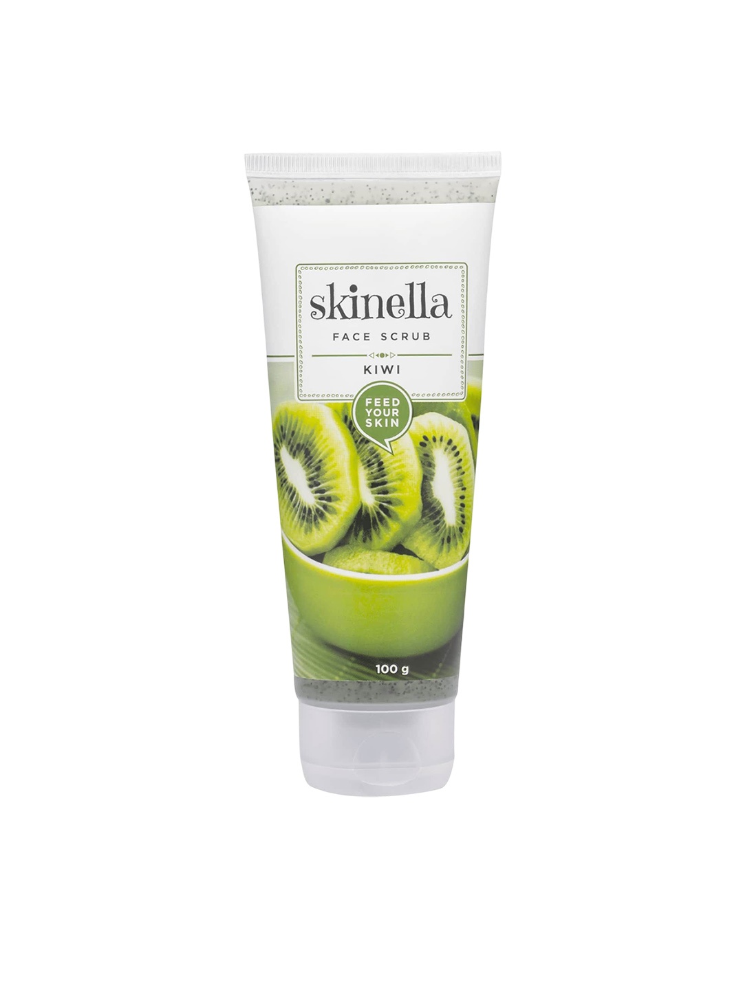 

skinella Kiwi Face Scrub Remove Dirt & Excess Oil - 100 ml, White