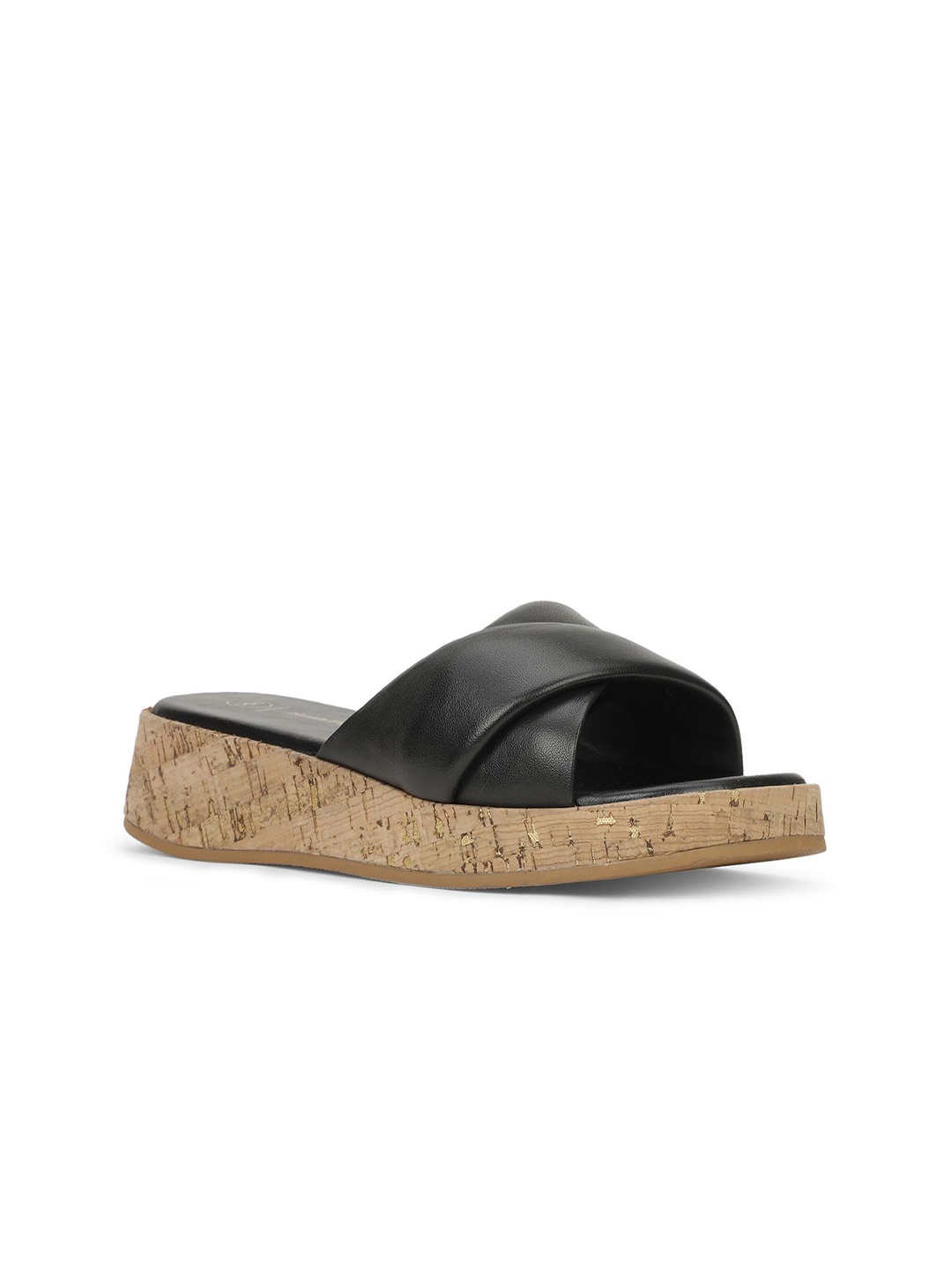 

Hush Puppies Women Thong Flip-Flops, Black