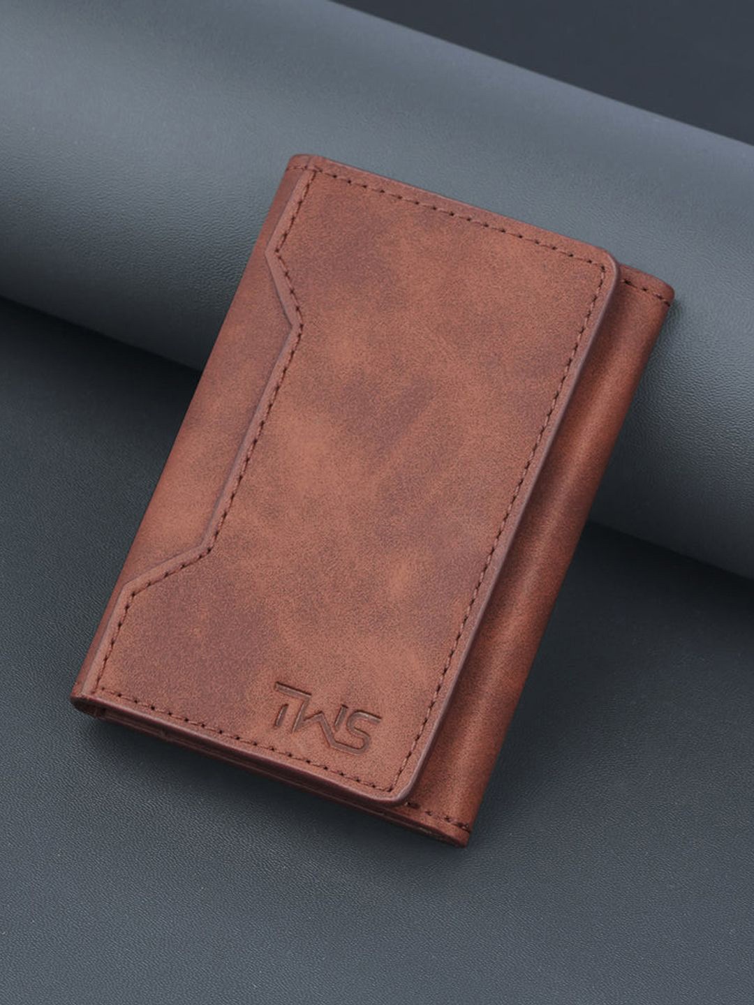 

The Wallet Store Men Leather Card Holder, Brown