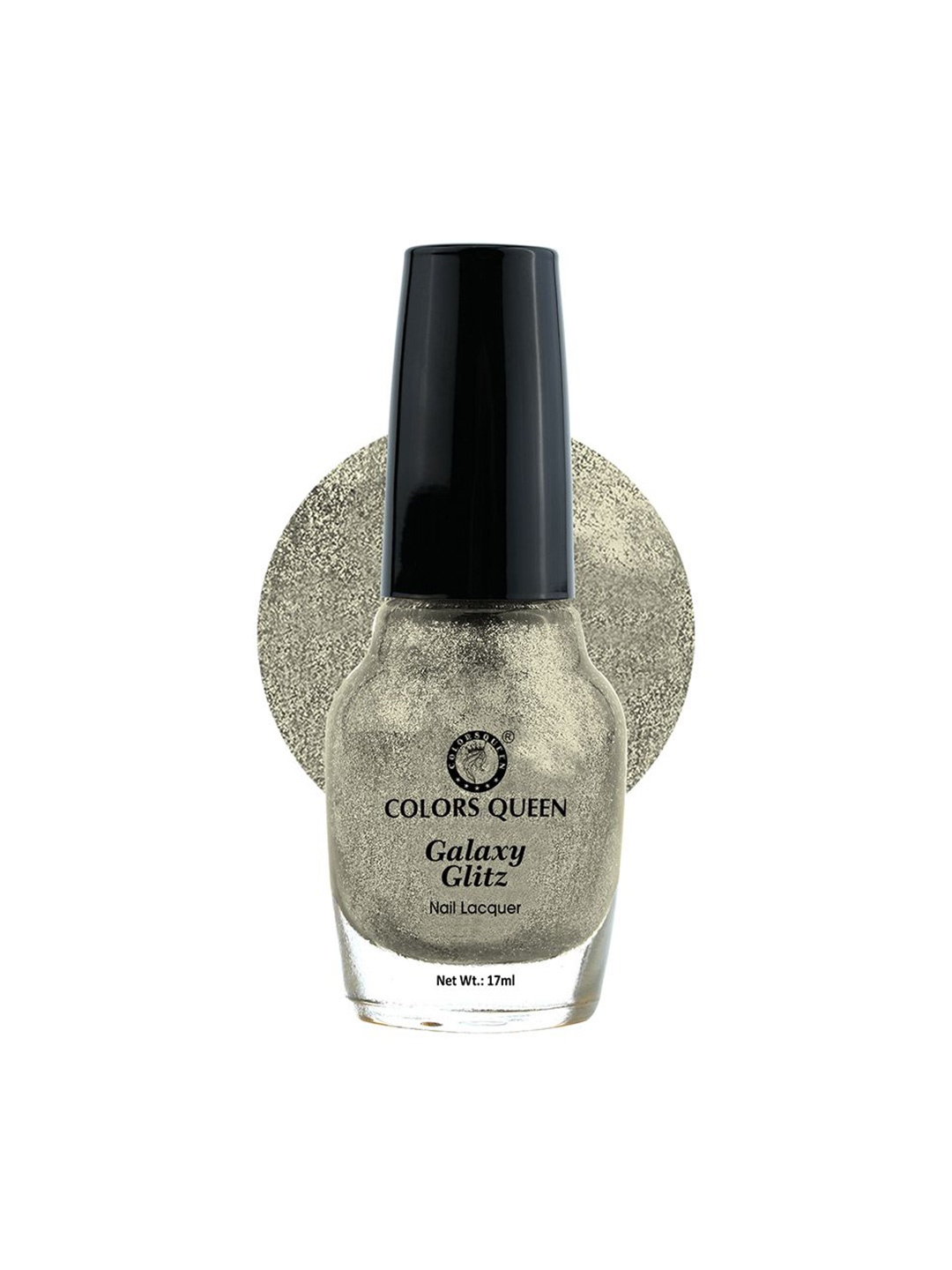 

Colors Queen Galaxy Glitz Nail Lacquer 17ml - Snowy Sight - 03, Silver