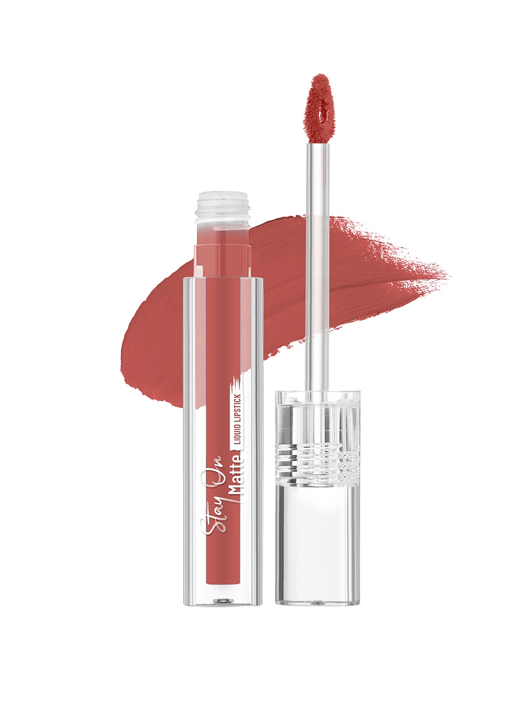 

SWISS BEAUTY Stay On Matte Liquid Lipstick 2g - Fresh Brown