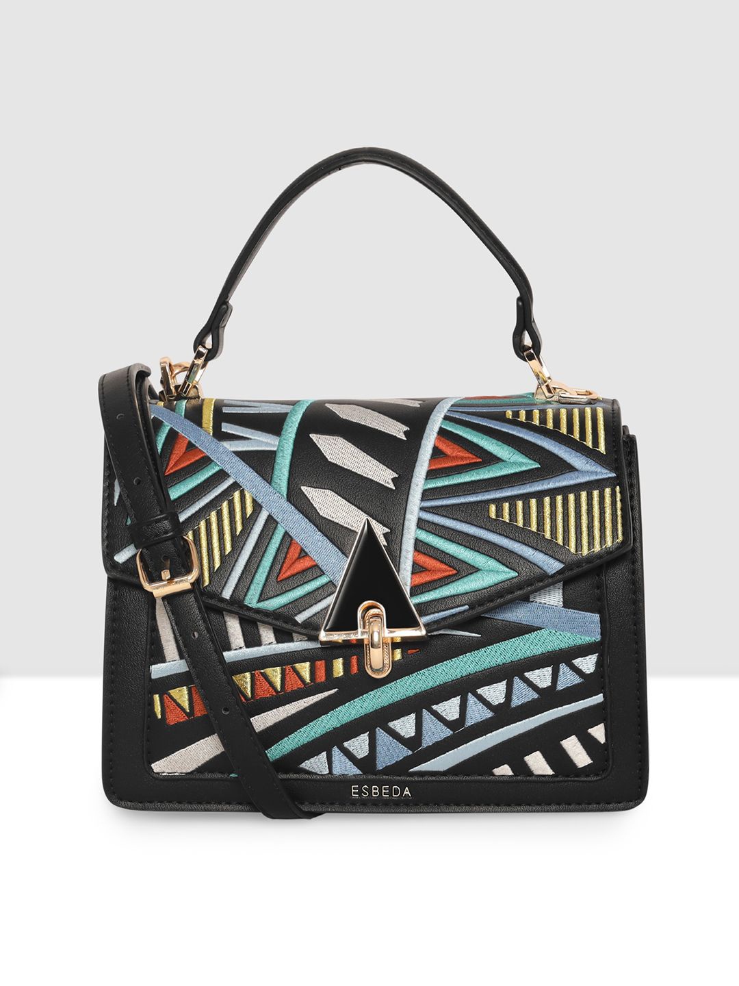 

ESBEDA PU Swagger Sling Bag, Black