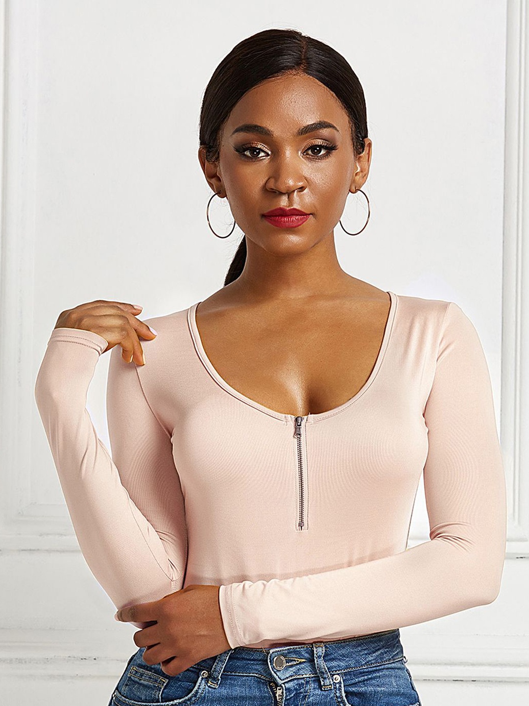 

LULU & SKY Top, Cream