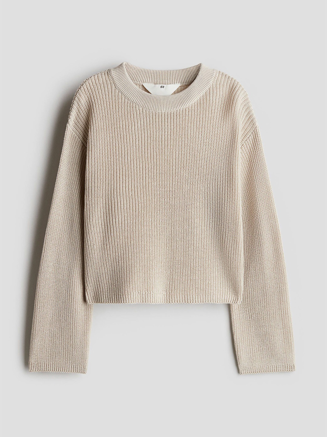 

H&M Boxy Jumper, Beige