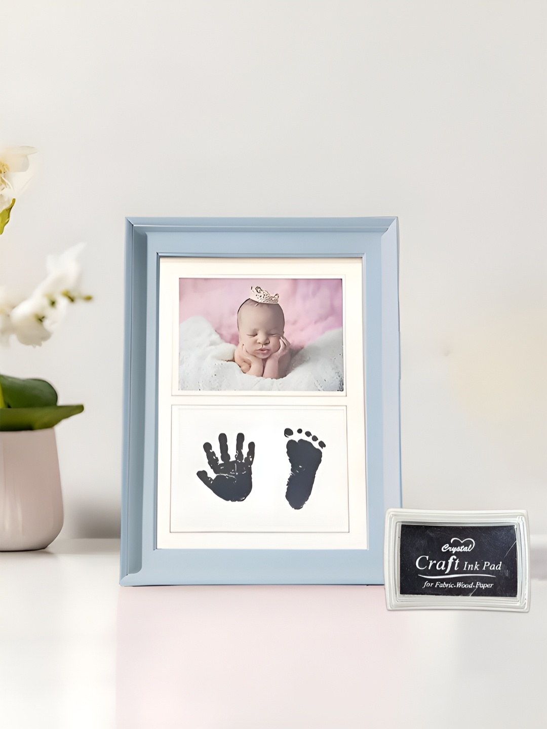 

Art Street Blue & White Table Photo Frames