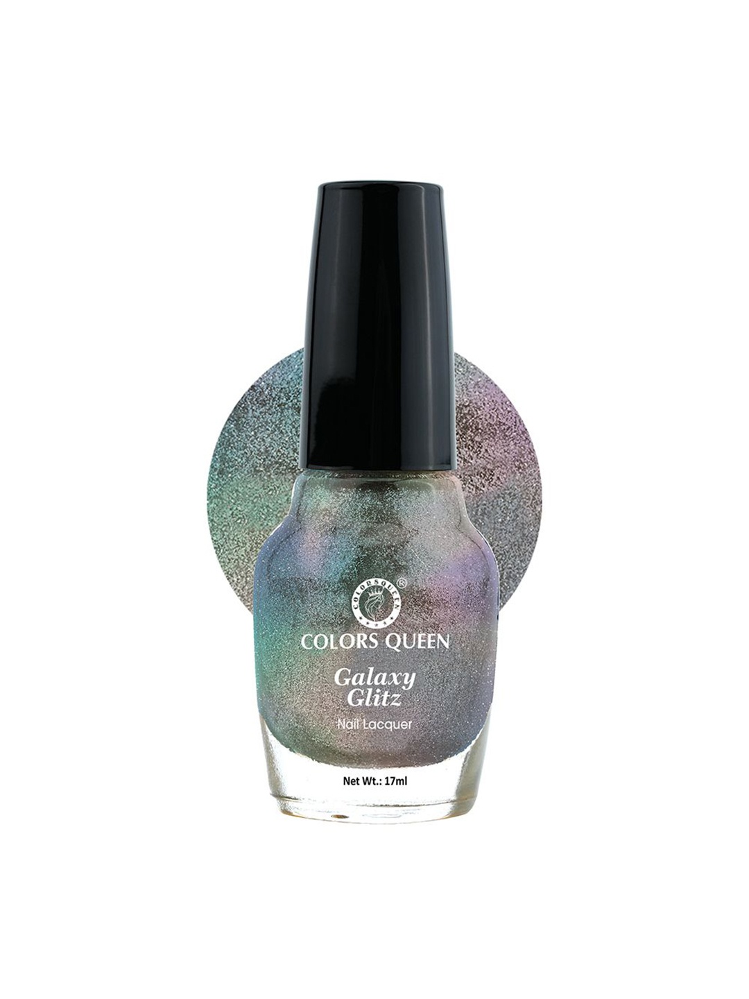 

Colors Queen Galaxy Glitz Nail Lacquer 17ml - Iridescent - 21, Beige