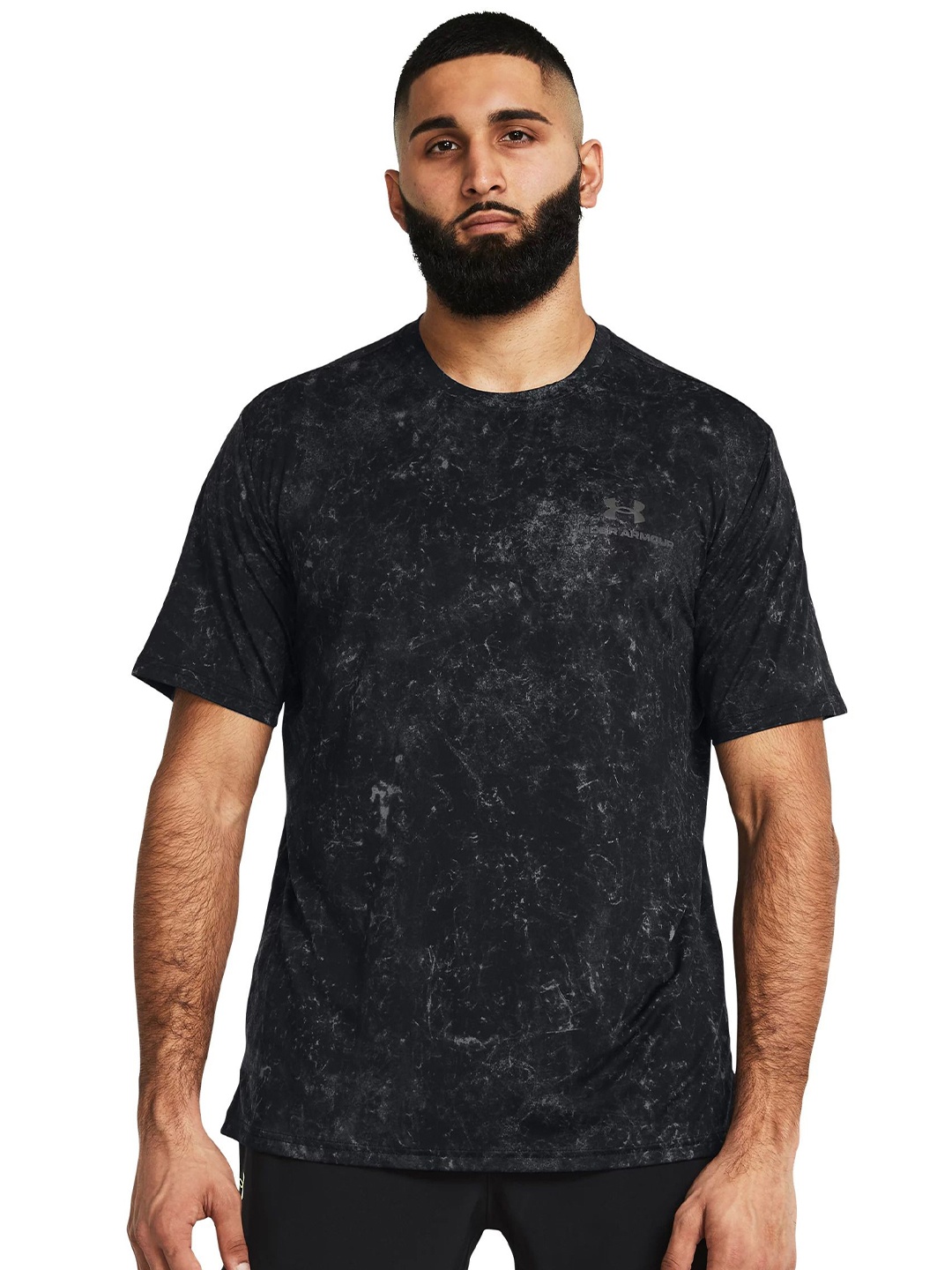 

UNDER ARMOUR Vanish Energy Printed Short Sleeve T-Shirt, Black
