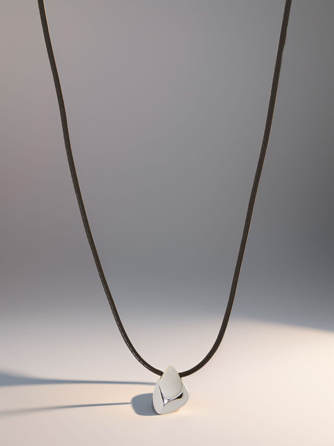 

Accessorize Brass Silver-Plated Handcrafted Necklace