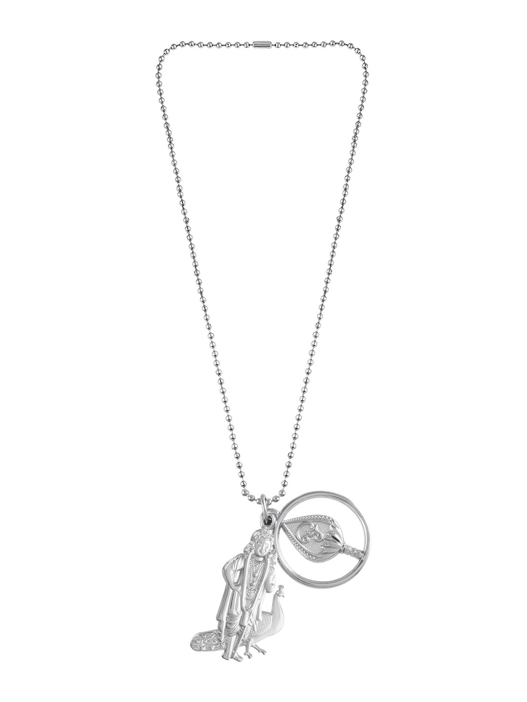 

MEMOIR Silver-Plated Oval Pendants