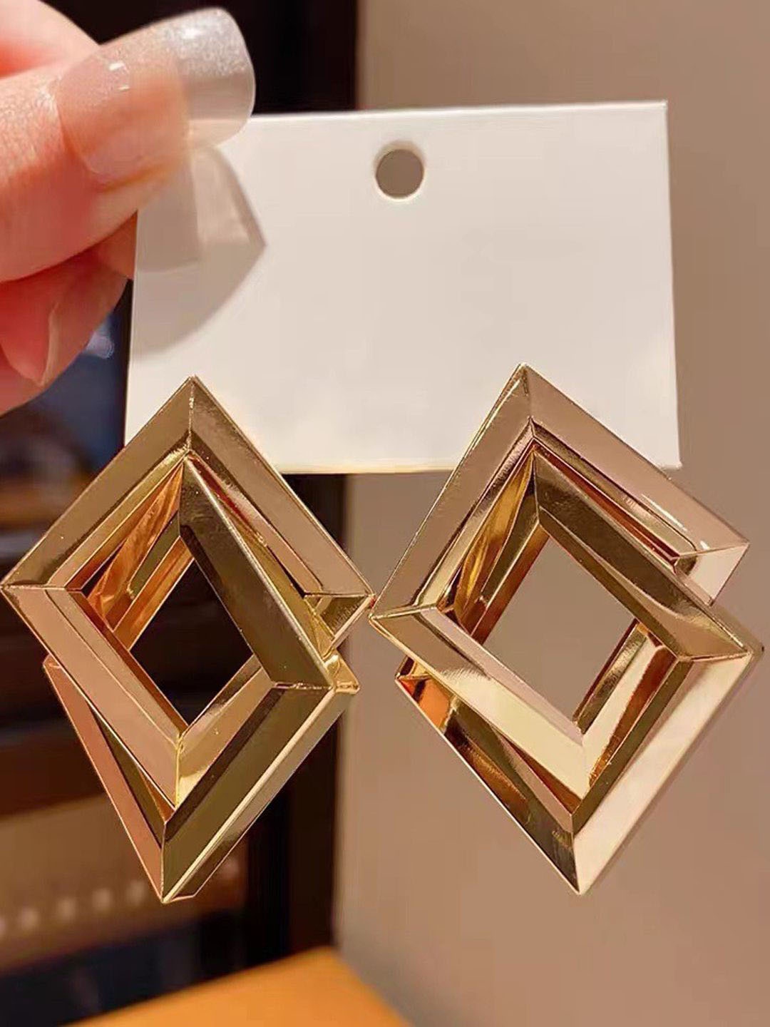 

styledose Classic Studs Earrings, Gold
