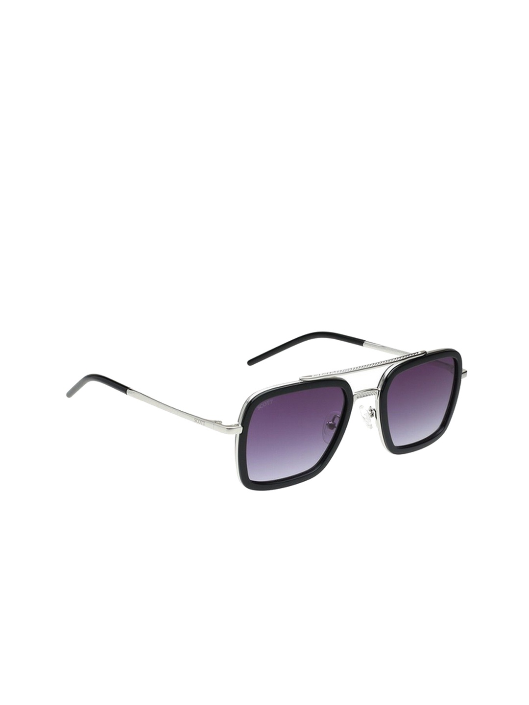

SCOTT Men Square Sunglasses with UV Protected Lens, Purple