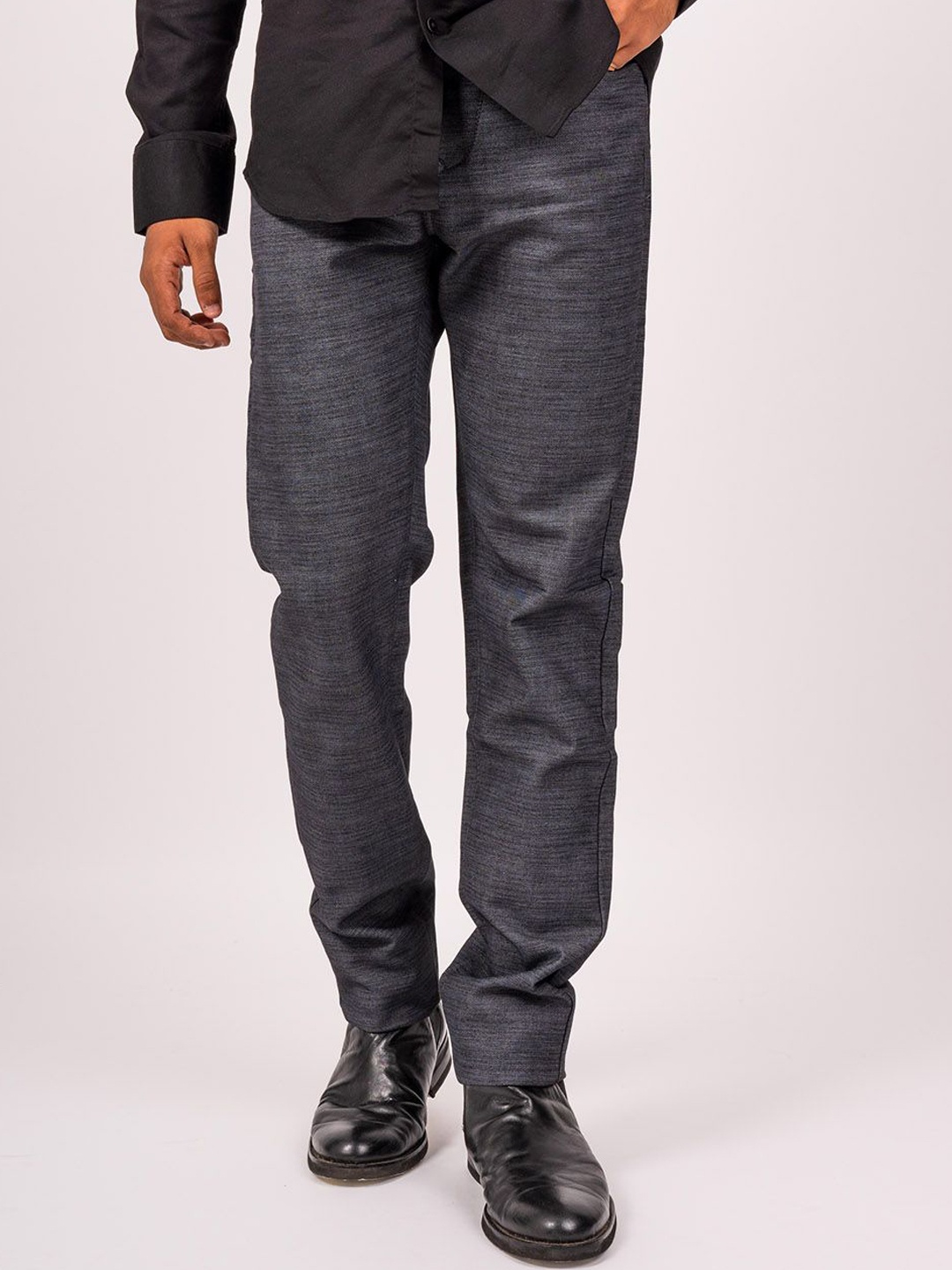 

Muffynn Men Classic Trousers, Black