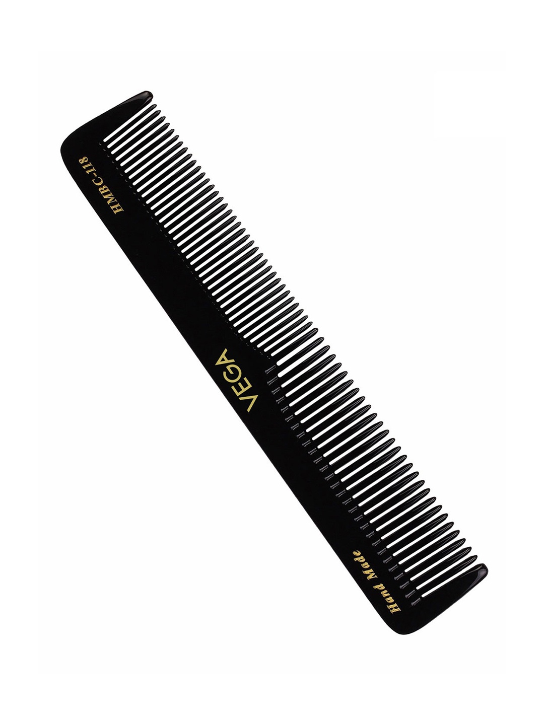 

VEGA Handmade Graduated Dressing Hair Comb - Black HMBC-118