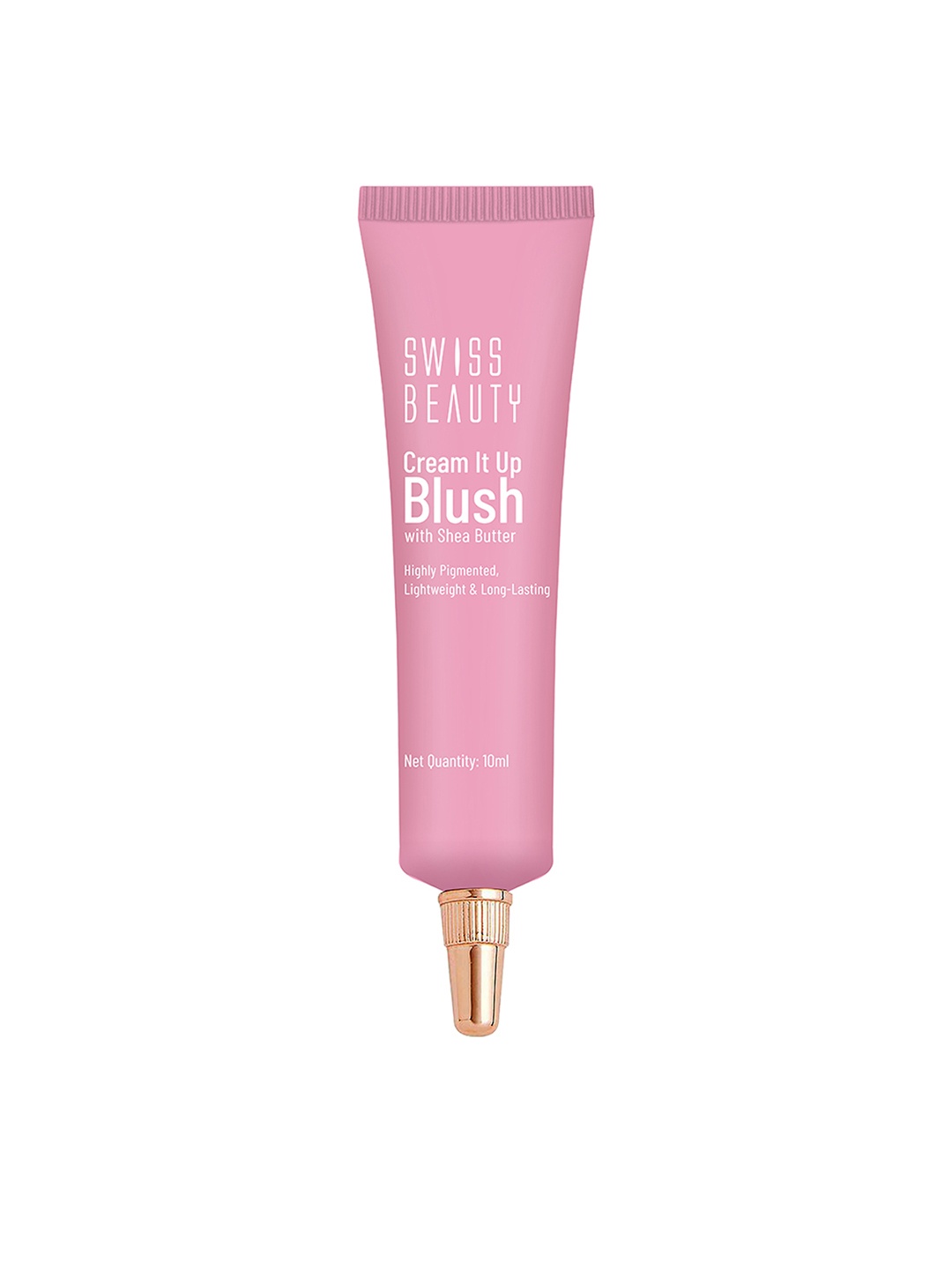 

SWISS BEAUTY Lightweight Cream It Up Blush with Shea Butter 10ml - Rosy Cheeks 01, Pink