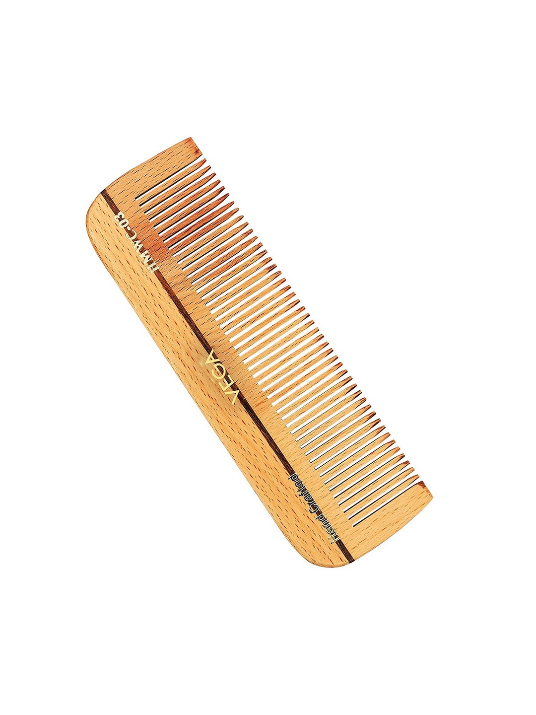 

VEGA Wooden Dressing Hair Comb - HMWC-03, Brown