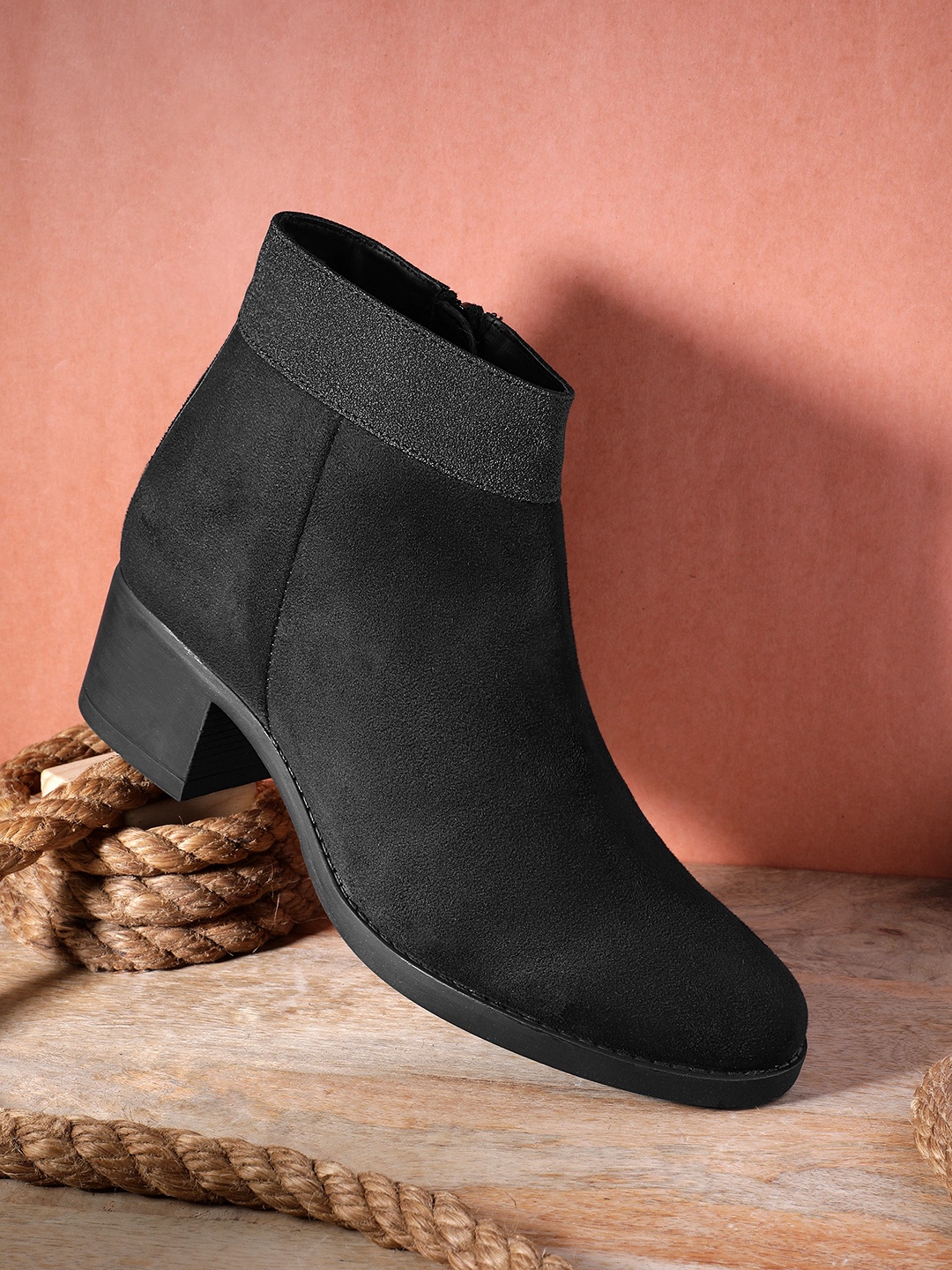 

The Roadster Lifestyle Co. Women Regular Boots, Black