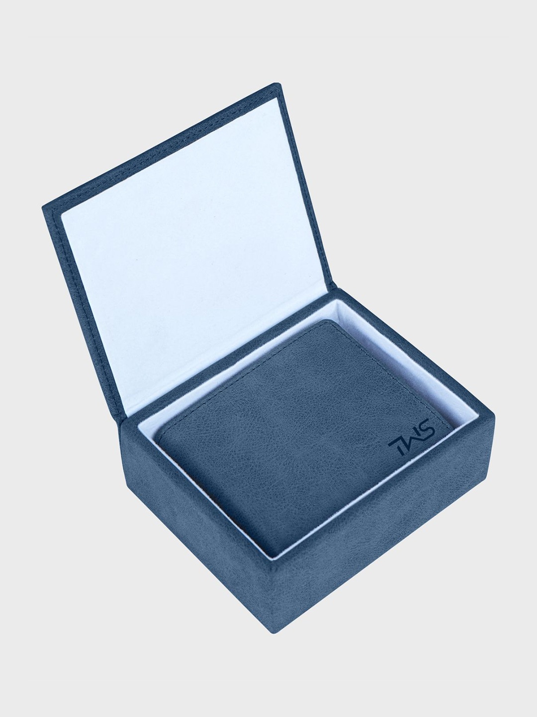 

The Wallet Store Men Leather Card Holder, Blue