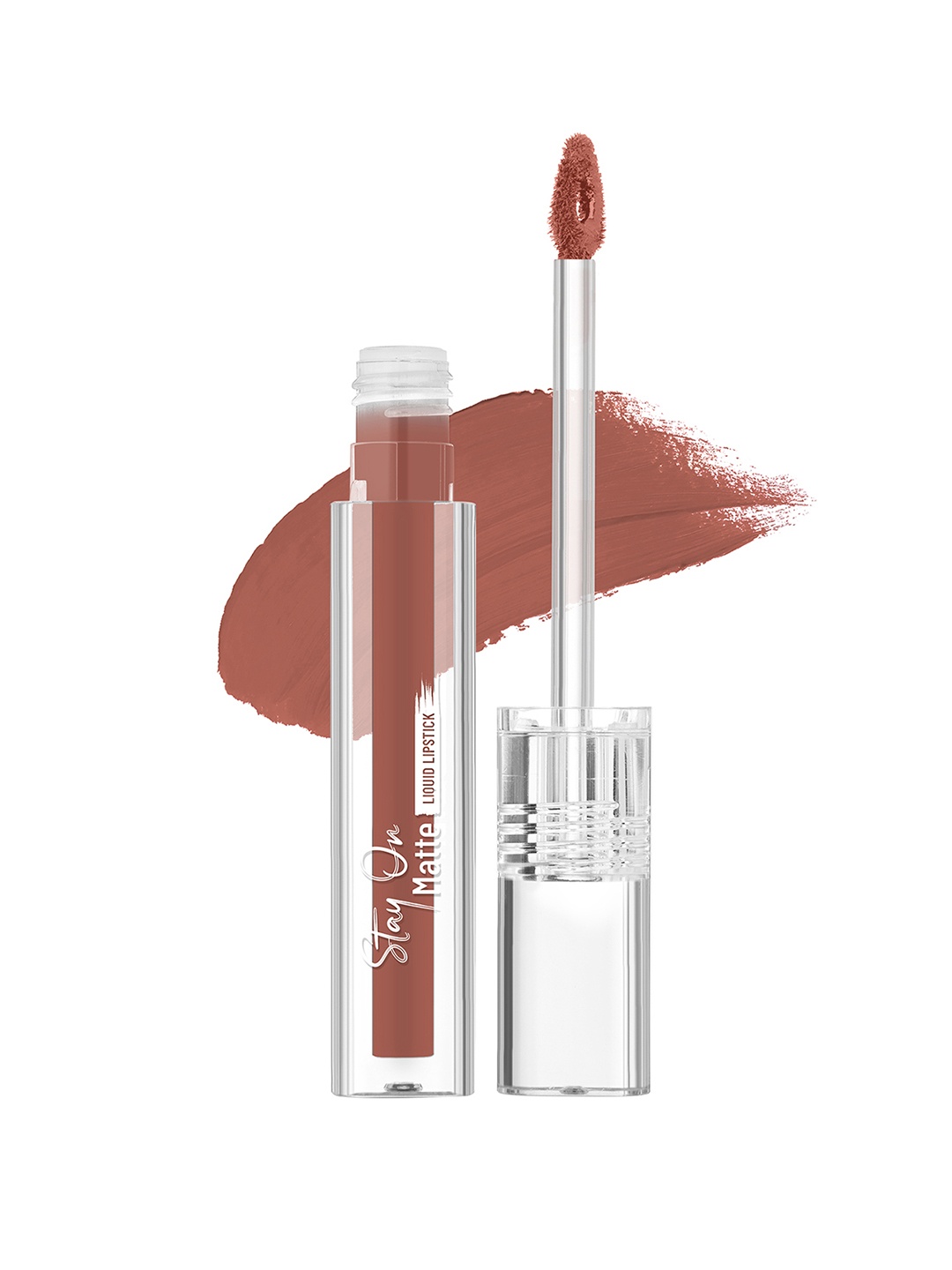 

SWISS BEAUTY Stay On Matte Liquid Lipstick 2g - Brown Syrup