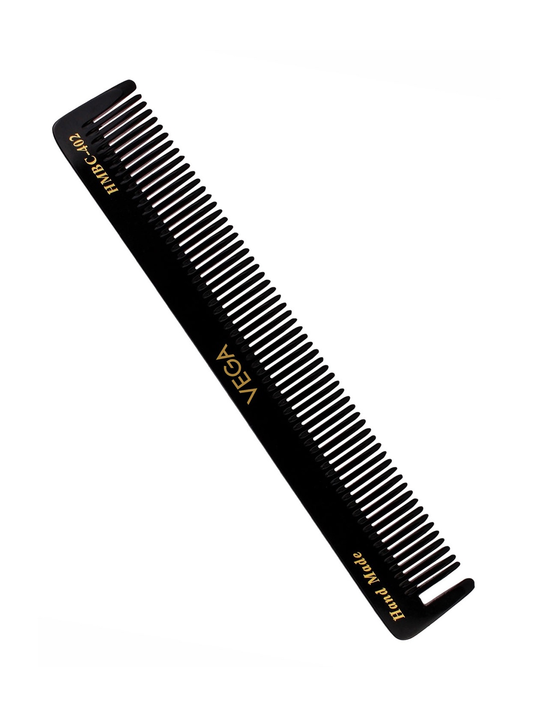 

VEGA Handmade Grooming Hair Comb - Black HMBC-402