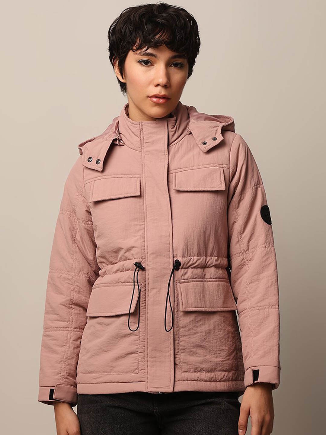 

ONLY Women Padded Jacket, Pink