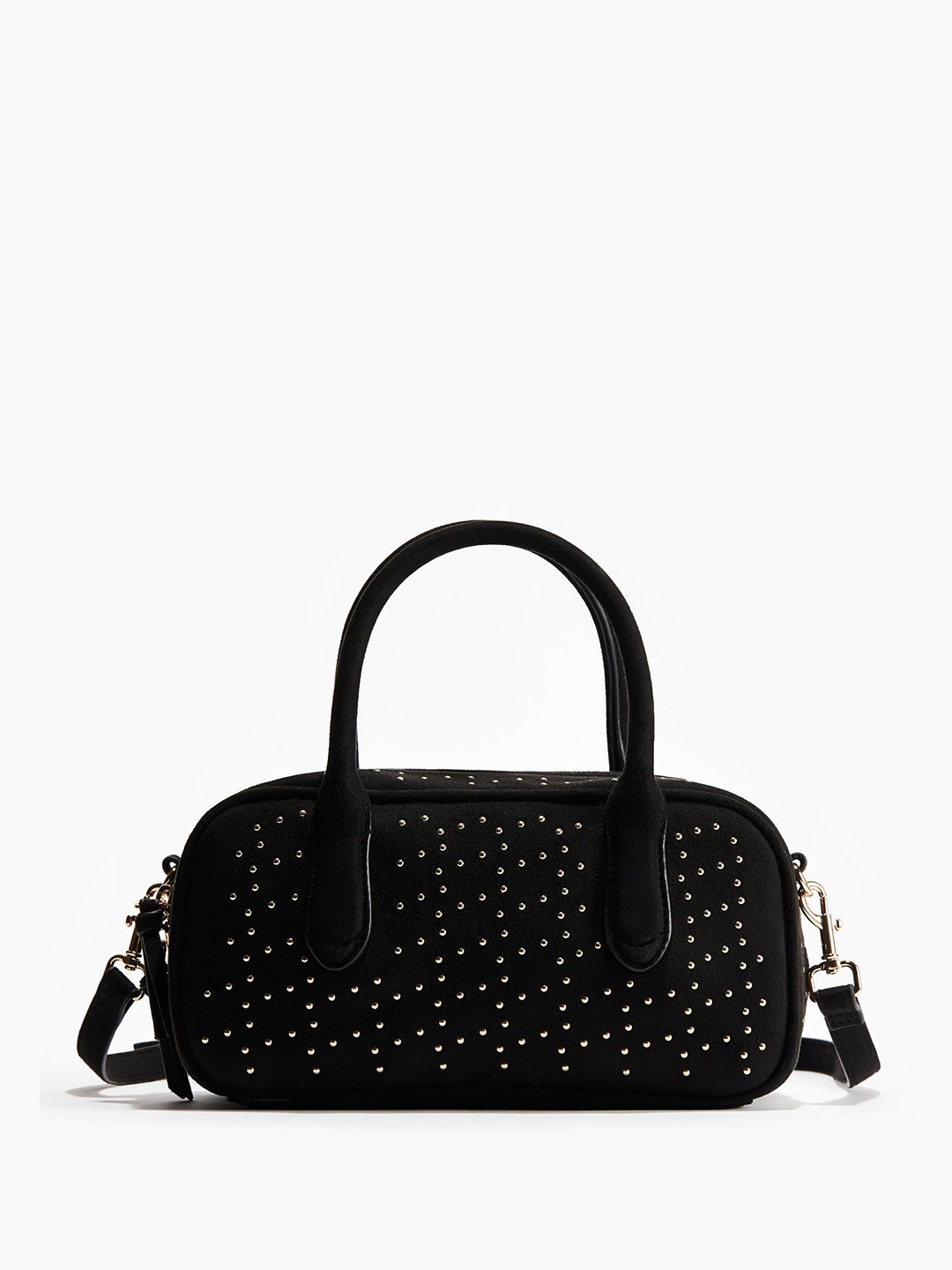 

H&M Napped Crossbody Bag, Black