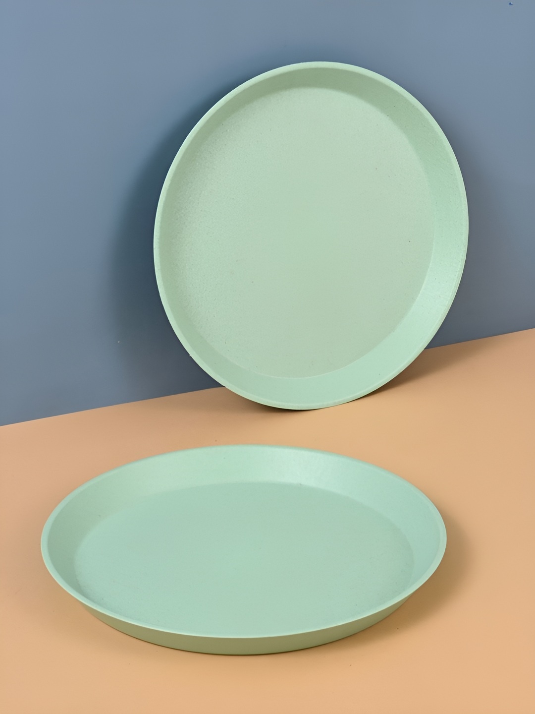 

eha Green 2 Pieces Dishwasher Safe Plates
