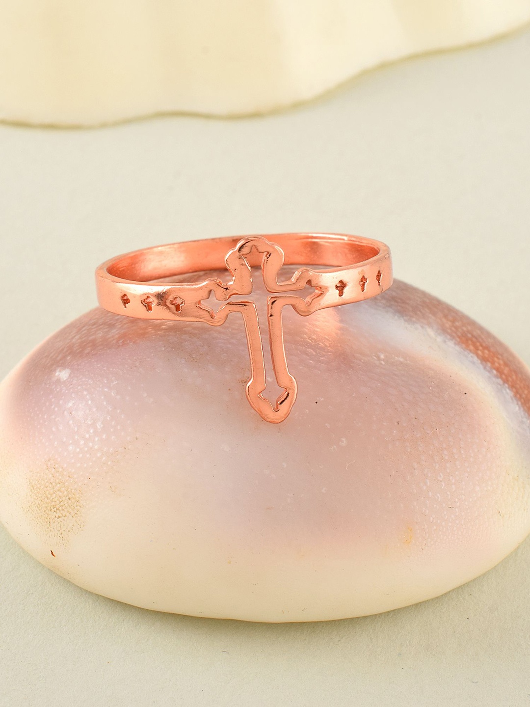 

MEMOIR Copper-Plated Adjustable Finger Ring