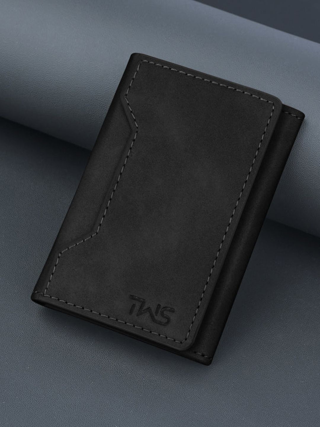 

The Wallet Store Men Leather Card Holder, Black