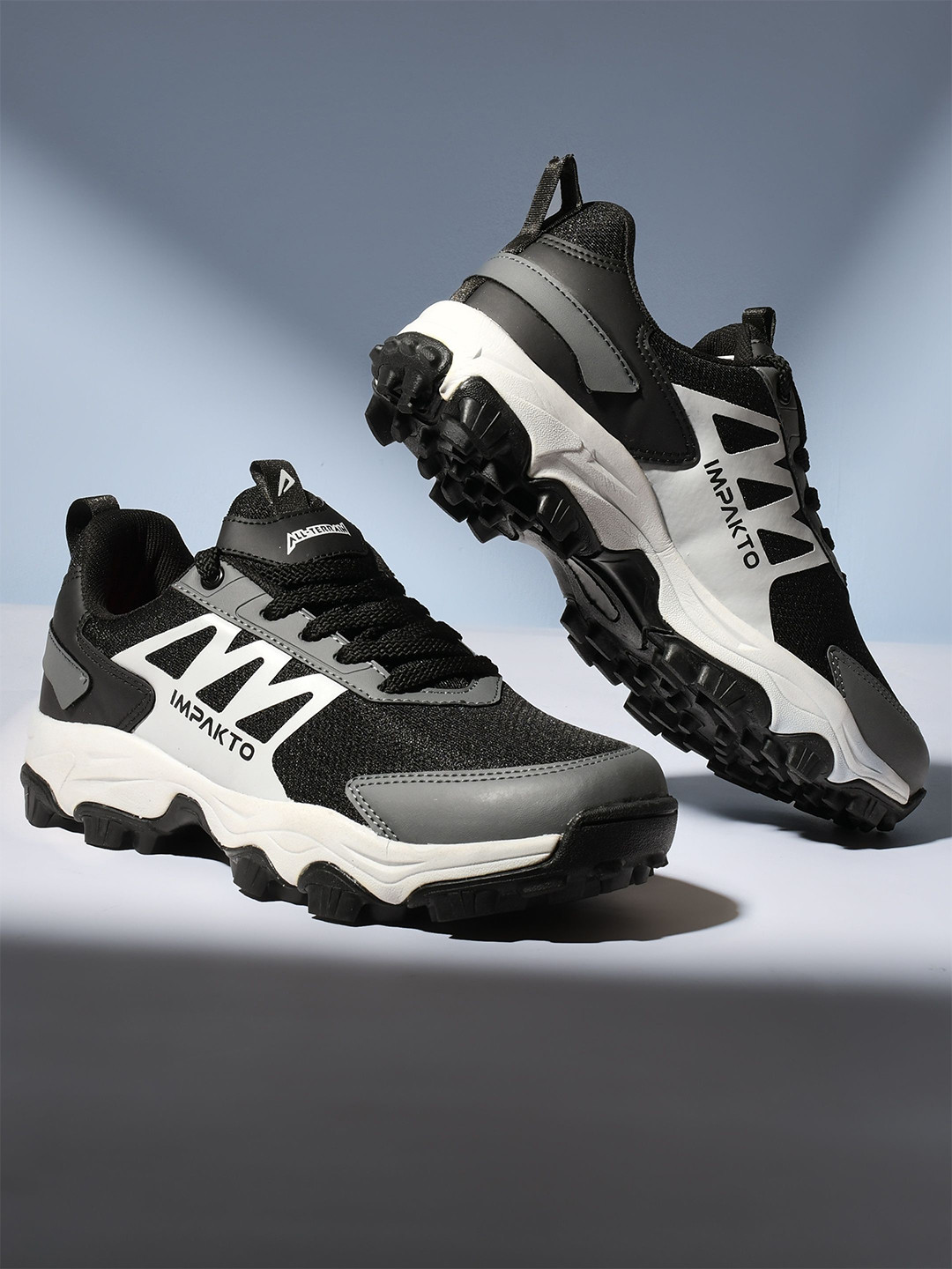 

IMPAKTO Men Trekking shoes, Black