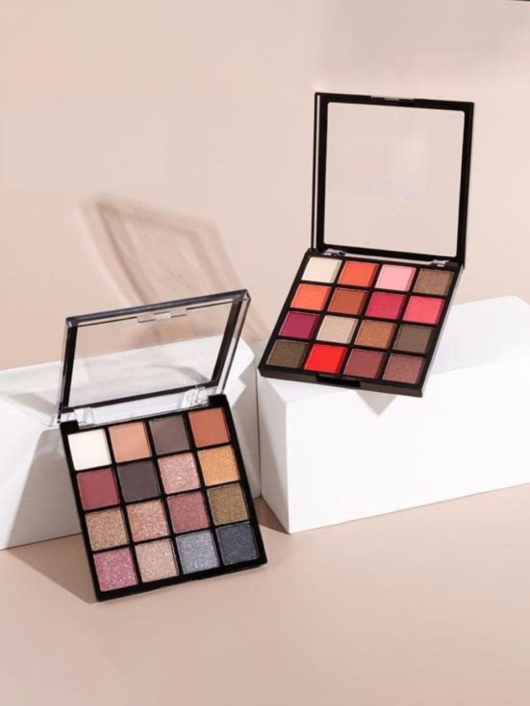 

Huda Girl 16 Color Waterproof Eyeshadow Palette- 20 g- Nude Shades