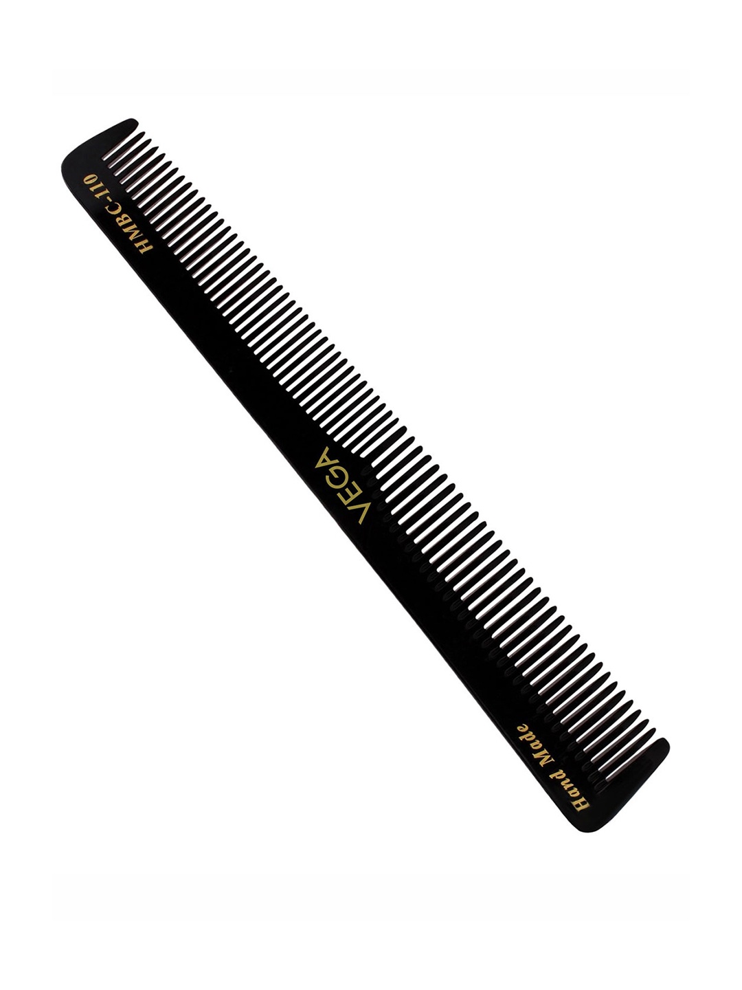 

VEGA Handmade General Grooming Hair Comb - Black HMBC-110