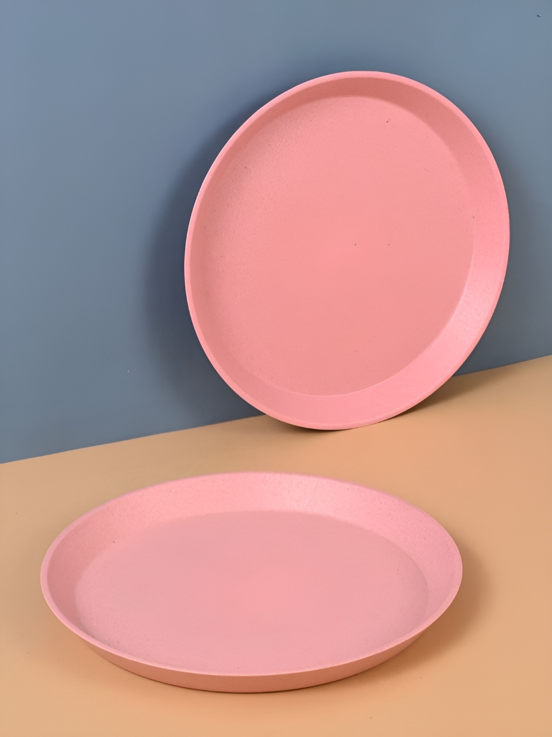 

eha Pink 2 Pieces Dishwasher Safe Plates