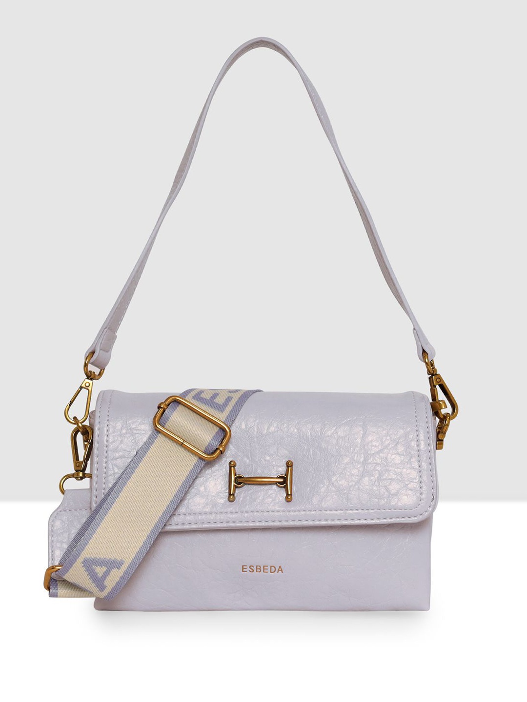 

ESBEDA PU Swagger Sling Bag, Lavender