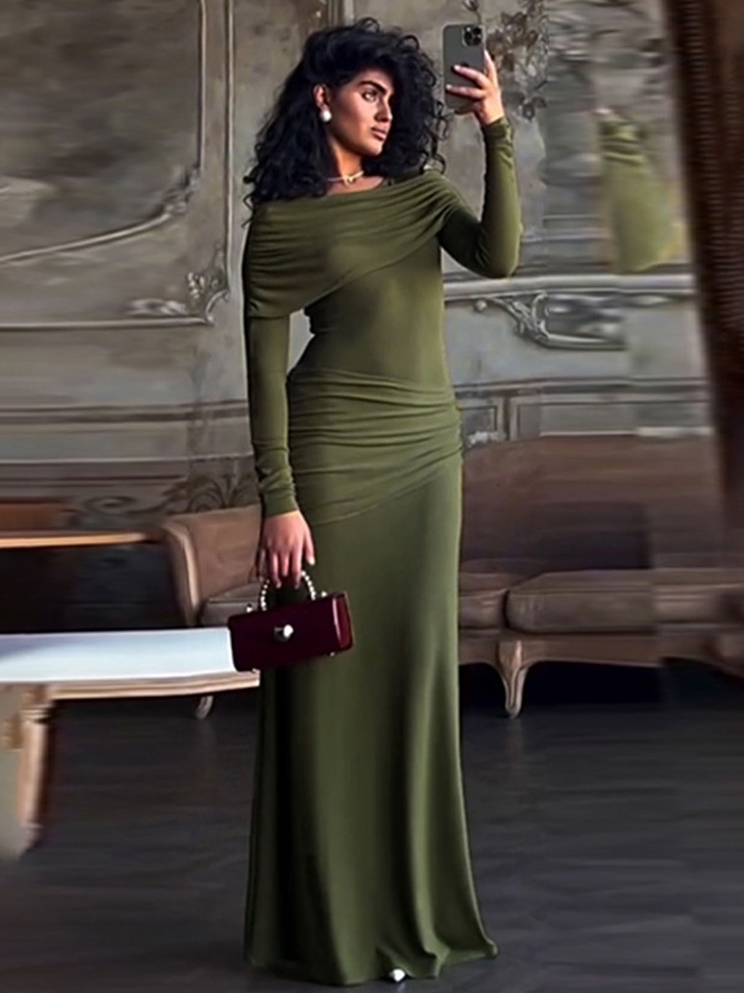 

LULU & SKY Sheath Dress, Green